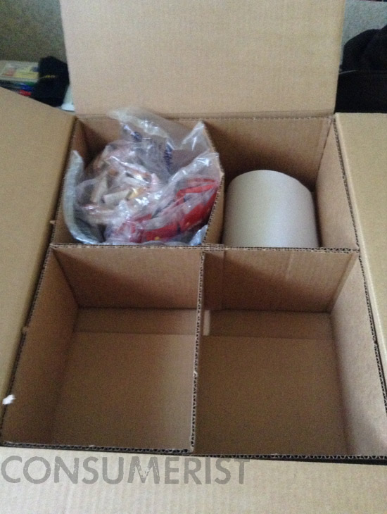 Amazon Packs Your Snacks Extra Safely In A Box Ten Times Too Big
