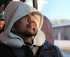 Look Tough, Nap Hard With The Travel Hoodie Pillow