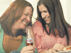 Mothers and daughters love laughing while discussing aspartame.