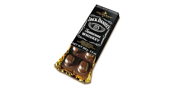 Jack Daniels Whiskey Chocolate Bars Are A Thing