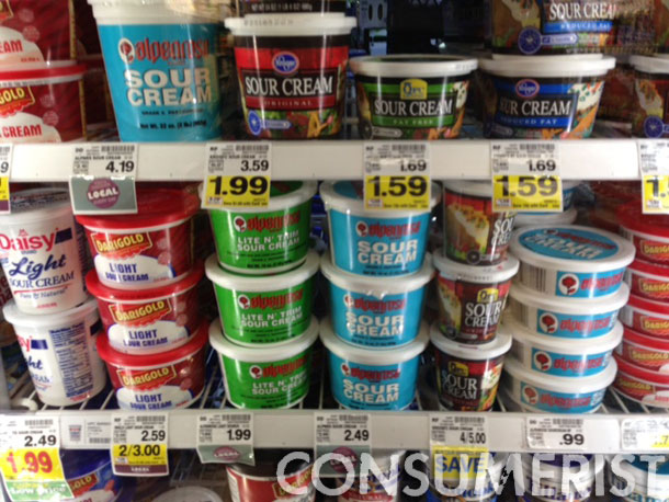 QFC Applies Target Math, Rewards Customers For Buying Less Sour Cream