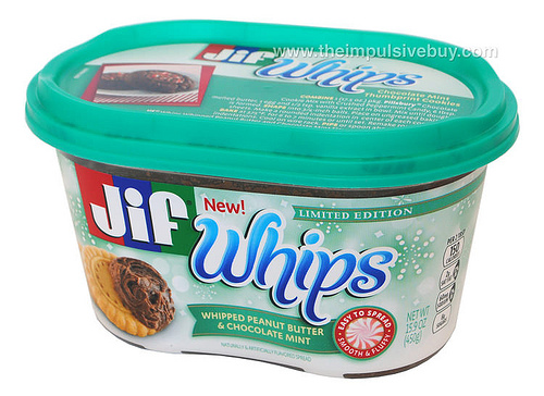 Chocolate Mint Jif Whips Looks Like Dog Poo, Tastes Delicious Anyway