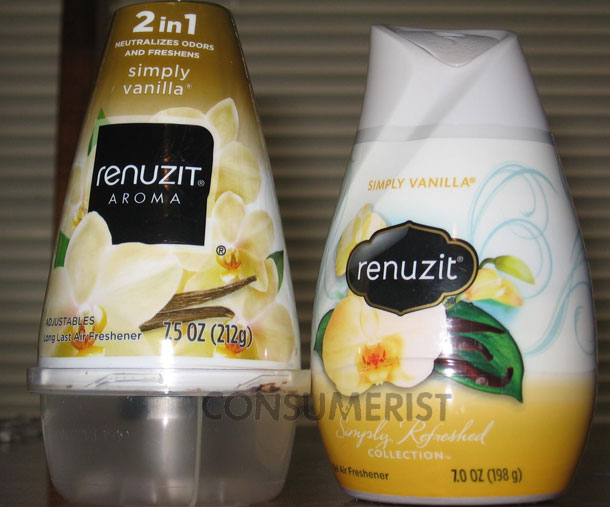 Renuzit Changes Air Freshener Design, Size, Smelly Staying Power