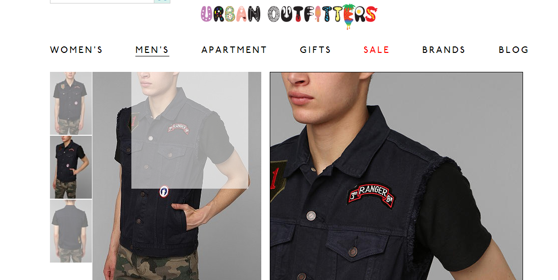 Urban Outfitters Slaps Elite Army Insignia On Vest, Charges $84