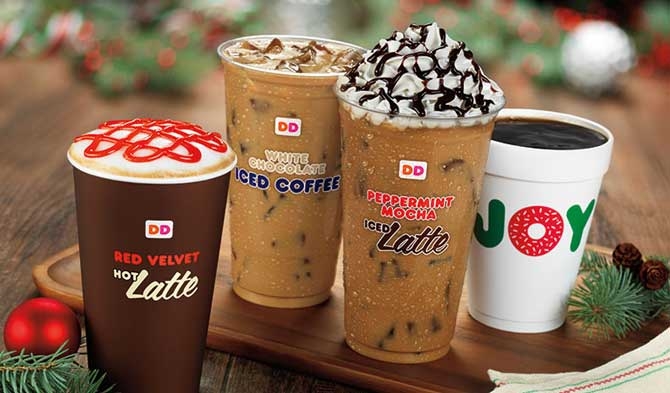 Red Velvet Latte And Salted Caramel Hot Chocolate Coming From Dunkin’ Donuts