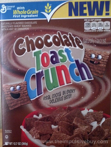 Chocolate Toast Crunch Cereal Is A Thing