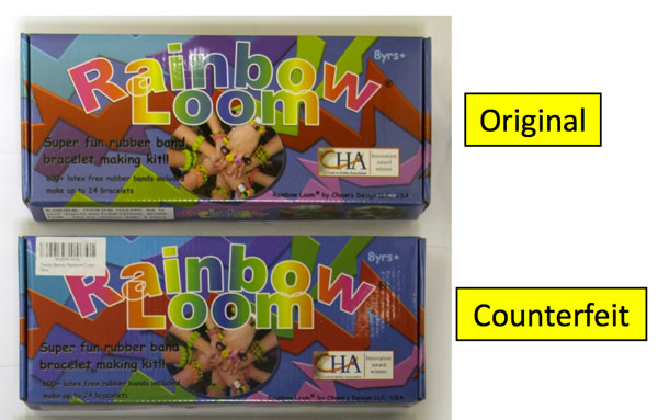 Look Out For Counterfeit Rainbow Looms, Which Are A Thing