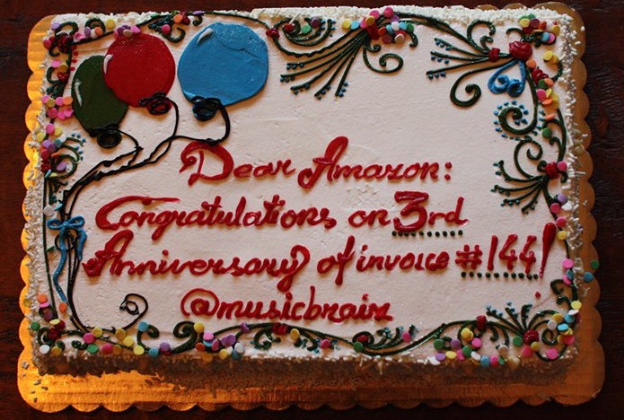 Non-Profit Sends Cake To Amazon To Remind It Of 3-Year Overdue Invoice