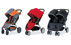 b agile stroller recall