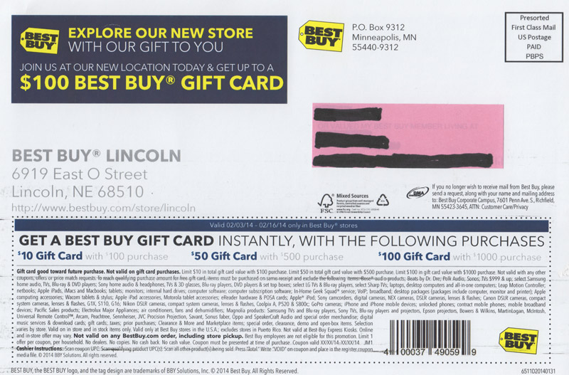 Best Buy Sends Out Coupon That Excludes 