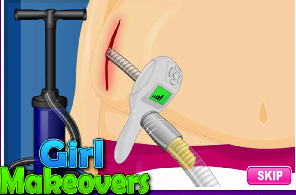 While "Plastic Surgery for Barbie" might have been taken down, its clone "Girl Makeover" is still available on Google Play.