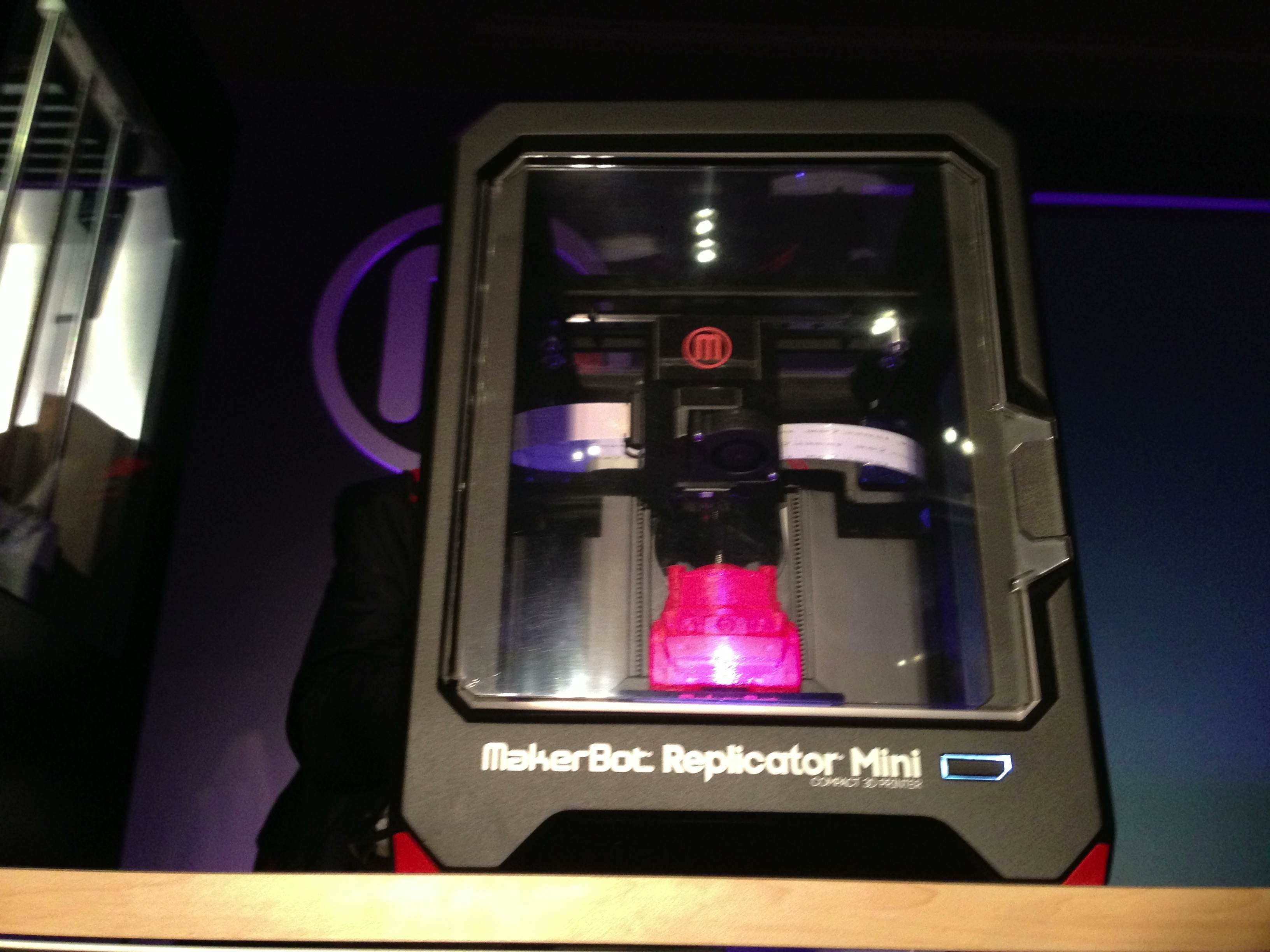 The new Replicator Mini from MakerBot.