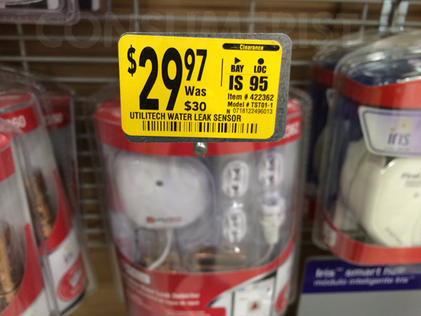This Flood Sensor Will Fly Off The Shelf Now That It’s Marked Down 3¢
