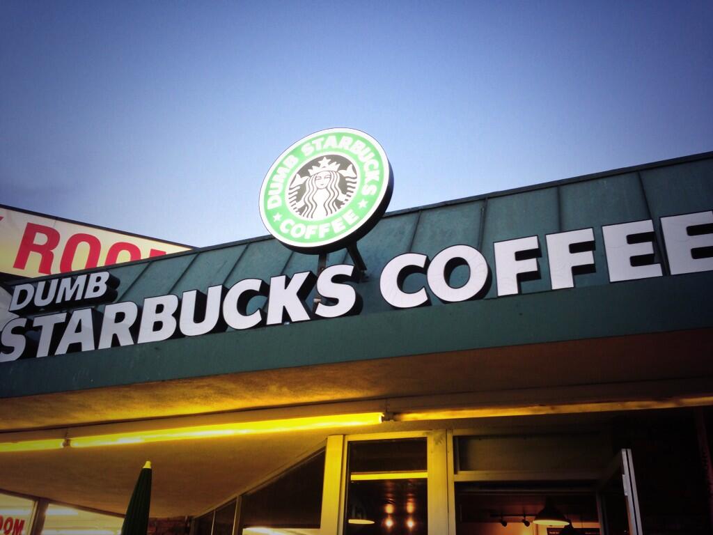 Starbucks Says ‘Dumb Starbucks’ Can Not Use Starbucks Name