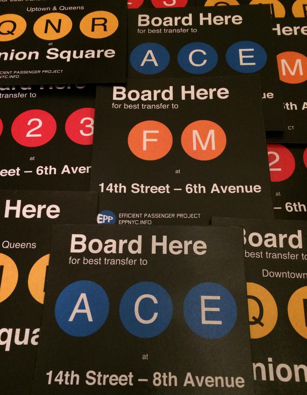 The Pros & Cons Of These Helpful-But-Illegal Subway Signs