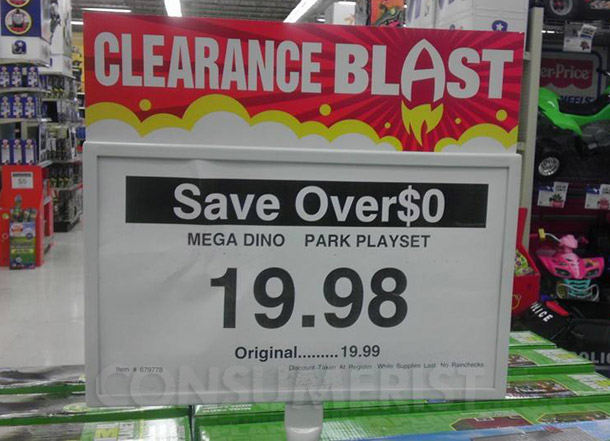 This Toys ‘R’ Us Sign Is True: One Cent Is Over $0