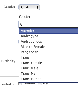 Facebook Now Allows Users To Customize Gender Description