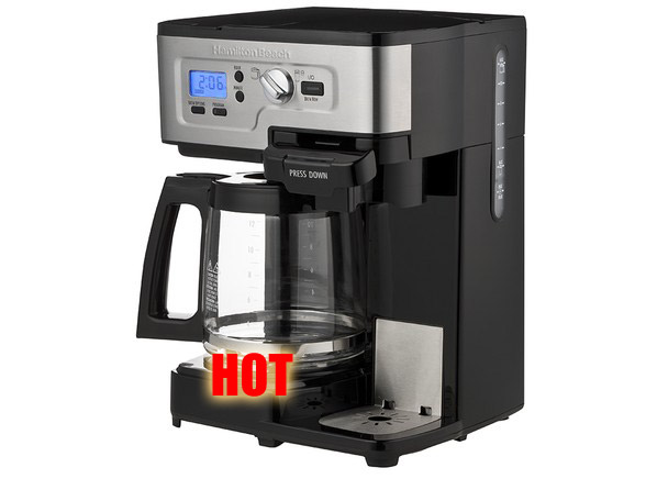 Consumer Reports Deems Hamilton Beach Dual Coffeemaker “Unsafe,” Could Burn Users
