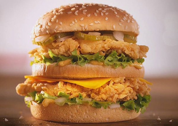 KFC Big Boss Is A Big Mac Clone With Two Giant Chicken Filets