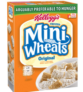 Frosted Mini Wheats... arguably preferable to hunger.