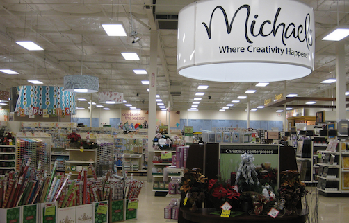 michaels craft store location
