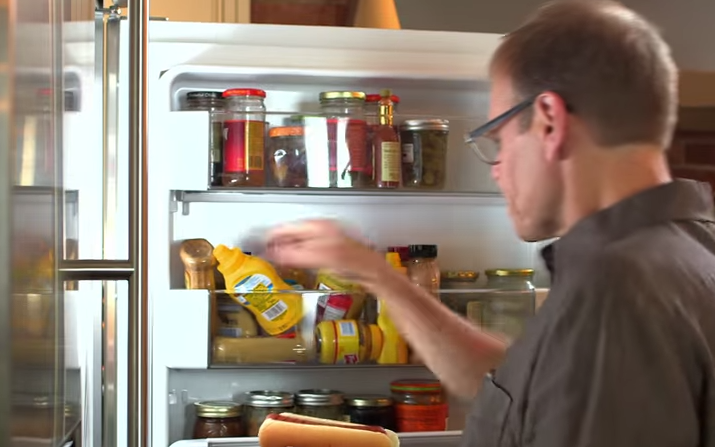 Look at that awful mess that needs organizing! (Alton Brown on YouTube)
