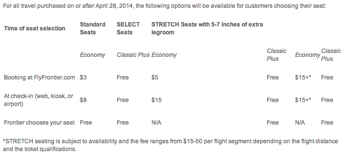 These seating options are available for customers beginning today. 