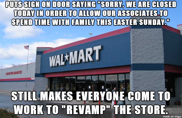 Was This Walmart Doing A Bad Thing By Being Closed On