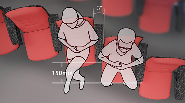 Is This Theater Chair Design The End To The Battle Over The Armrest?