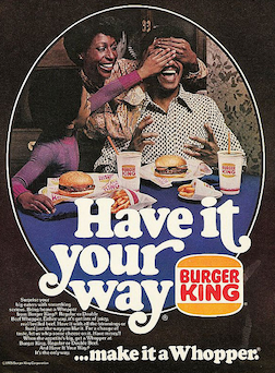 Bubger Kirg: Have it in a way, Burger King