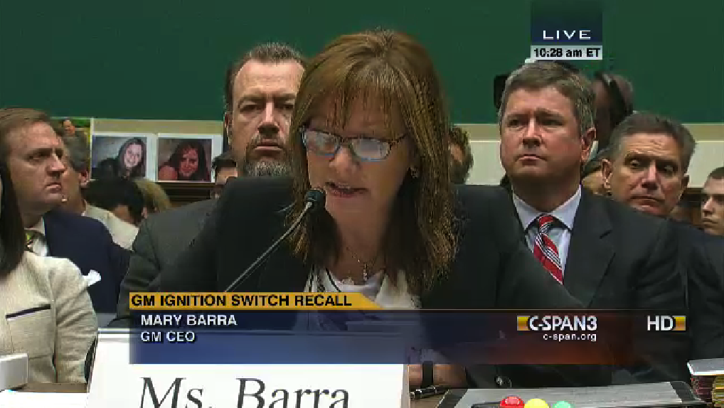 Lawmakers Not Exactly Thrilled By GM CEO Mary Barra
