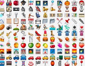 These are old emojis.