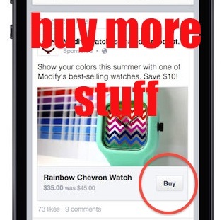Now Facebook Is Testing A “Buy” Button In Its Ads