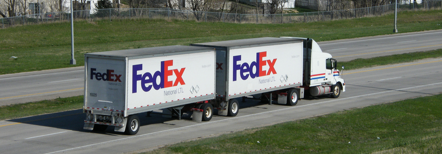 FedEx Truck Crashes In Georgia, Spilling Packages On Highway