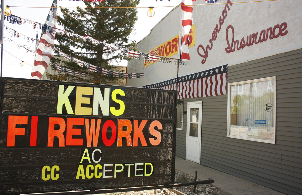 Get your fireworks and your insurance at this one-stop shop in South Dakota (Photo: Great Beyond)