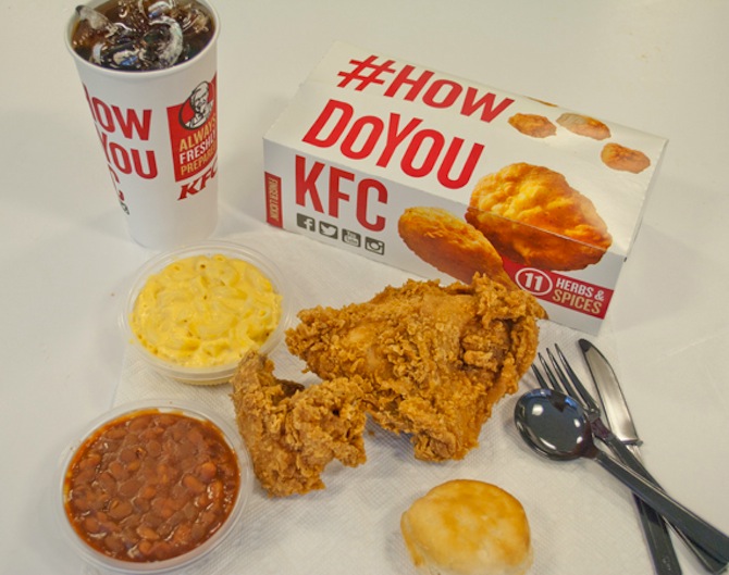 Between 2009 and 2013, the sodium levels of this KFC meal actually increased by 11%, according to the CSPI survey.