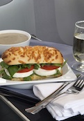 United Revamps First Class Meals With Fresh Sandwiches, Salads And Italian Wine