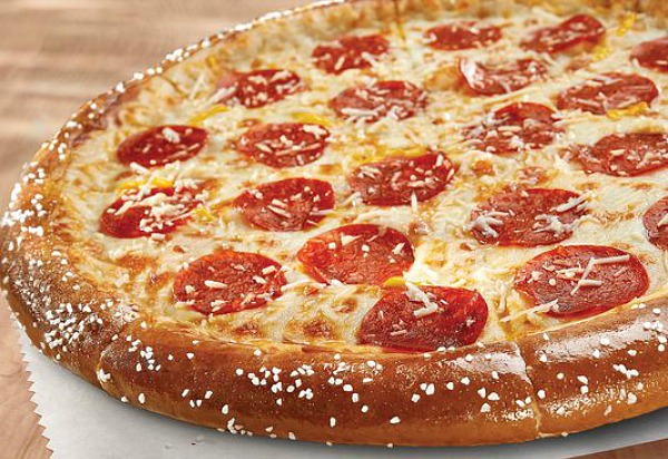 Little Caesars Makes Pizzas Out Of Giant Flat Pretzels