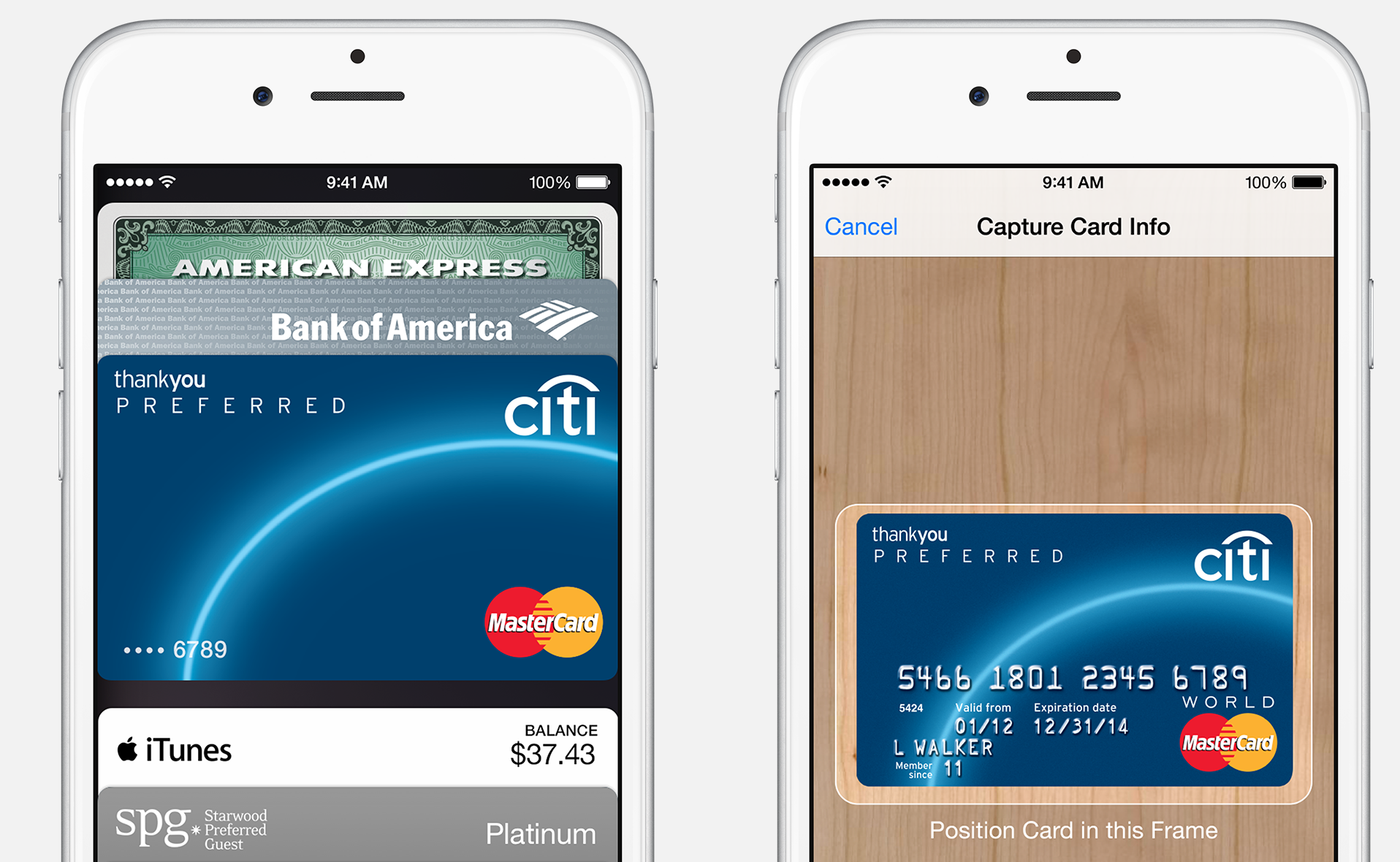 Apple Pay Lets Man Scan, Use Wife's Citi Credit Card Without Additional Verification - Consumerist