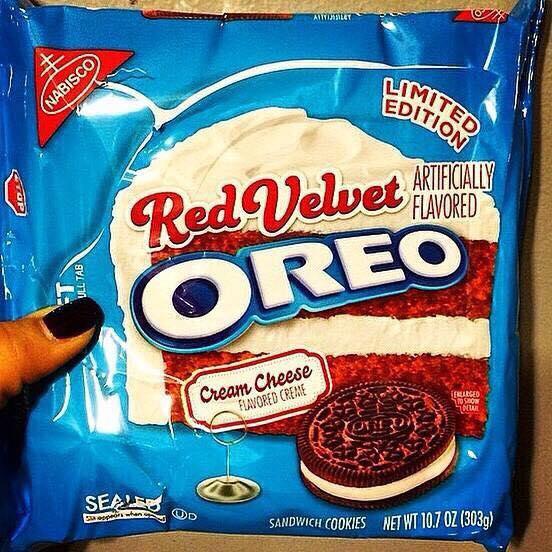 oreo velvet oreos flavors cream weirdest cheese actually cookies cookie flavored fake want creme maybe could chocolate existed exist flavor