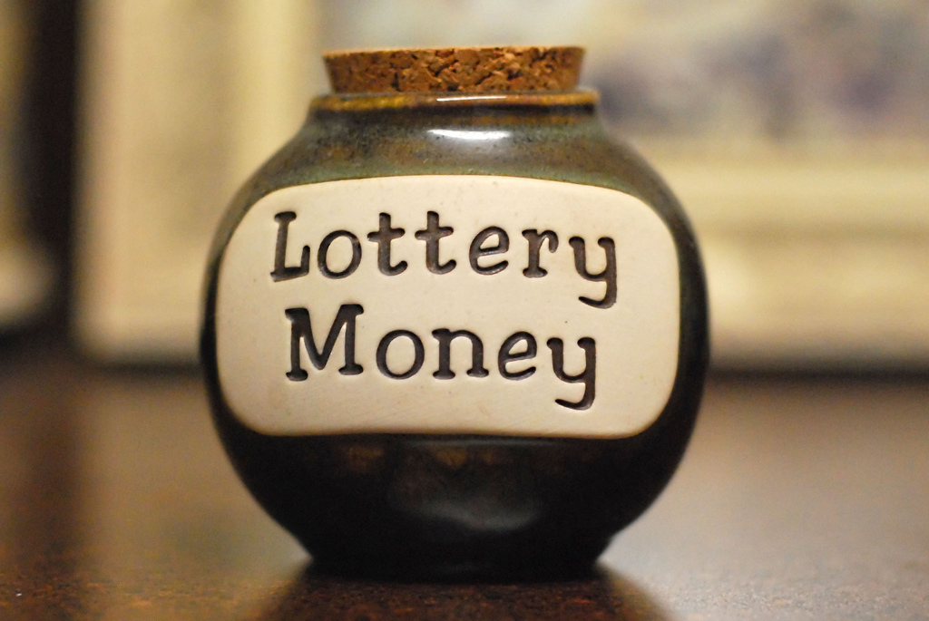 lottery money jar