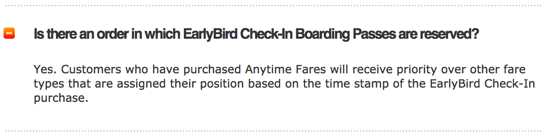 What Is The Advantage Of Early Bird Check In On Southwest