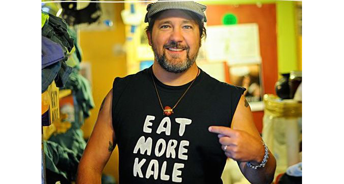 The Eat More Kale guy, as see on EatMoreKale.com.