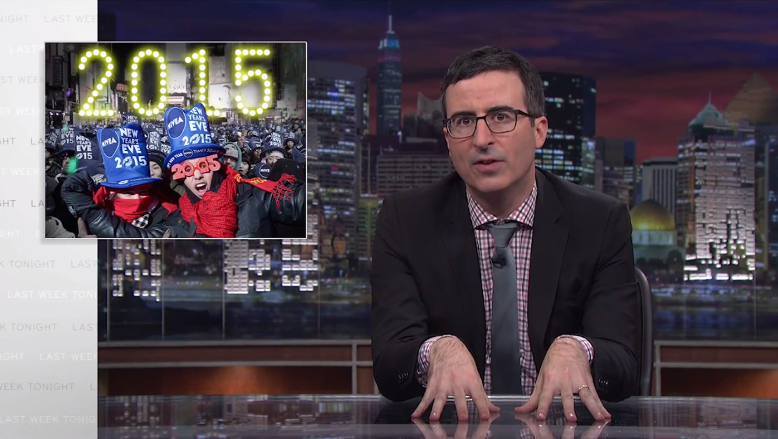 John Oliver: New Year’s Eve Is “Like The Death Of A Pet”