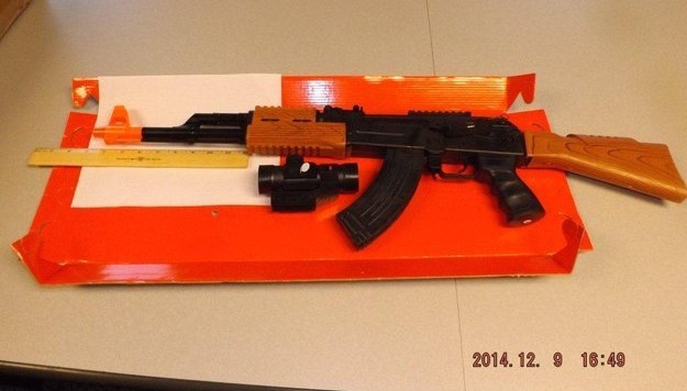 A prohibited toy gun from Amazon, via the NY AG's office.