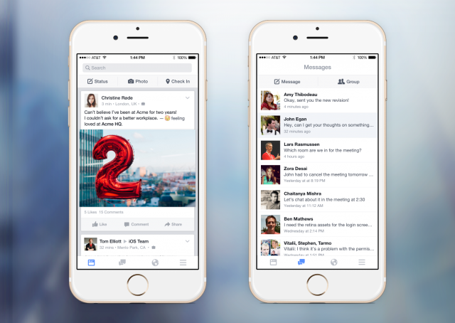 Facebook Is Now Moving To Invade Your Workplace With New App