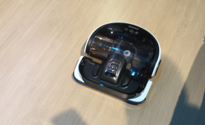 Samsung designed a robotic vacuum, the PowerBot. 