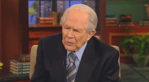 Pat Robertson advises a 700 Club member during his show that a reverse mortgage is a "pretty good deal." 