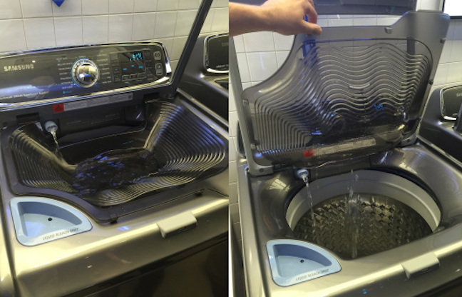 Samsung washer with built in deals sink