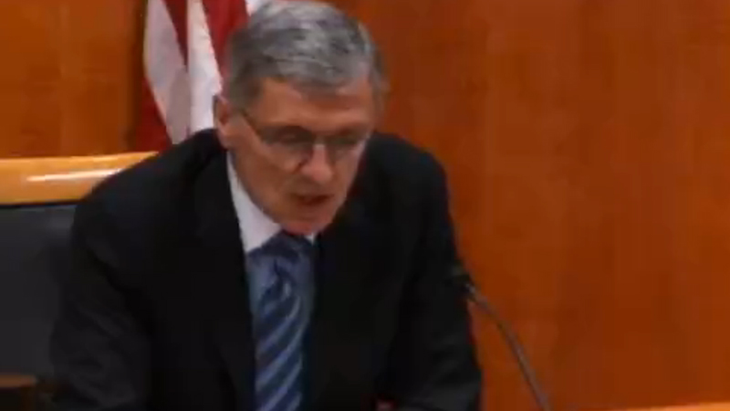 FCC Chairman Tom Wheeler, speaking at the FCC open meeting on January 29, 2015.